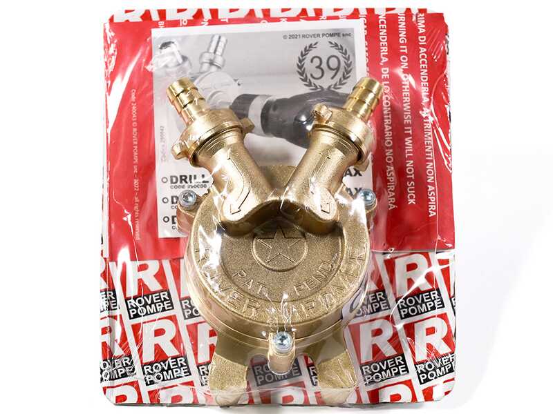 Rover Drill 14 - Pompa da travaso per trapano in bronzo