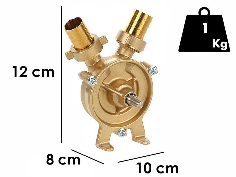 Rover Drill 25 - Pompa da travaso per trapano in bronzo