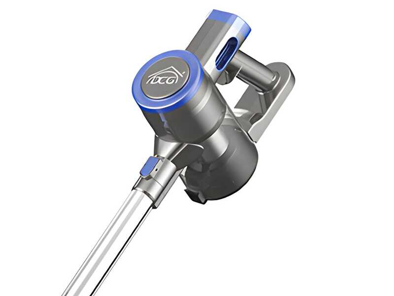 DCG BS5075 - Scopa elettrica ricaricabile senza filo - Batteria al litio 22.2 V/ 2 Ah