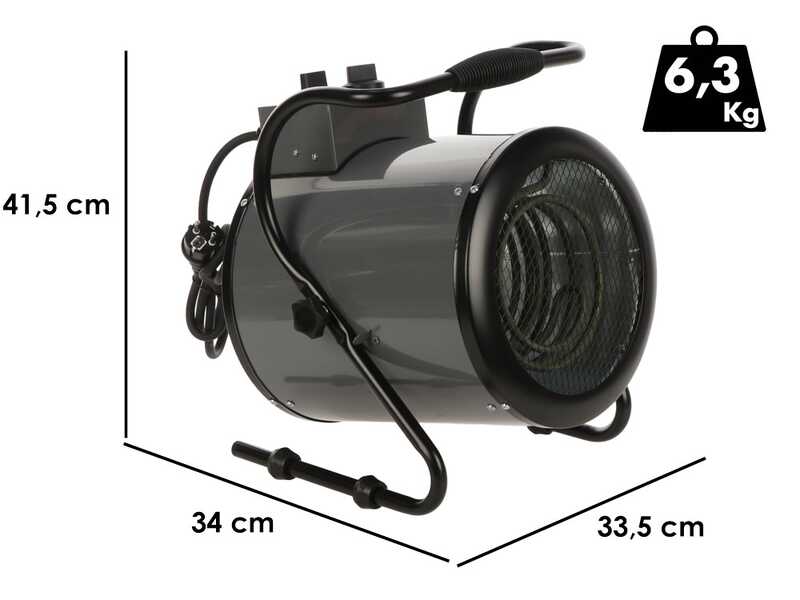 Kemper 65310E - Generatori di aria calda elettrico con ventilatore - Monofase - 3000W