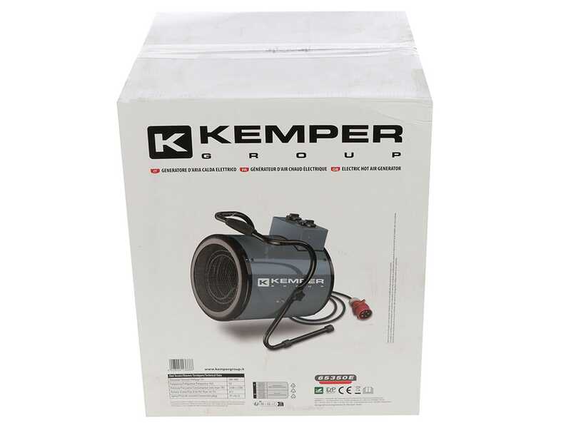 Kemper 65350E - Generatori di aria calda elettrico con ventilatore - Trifase - 5000W