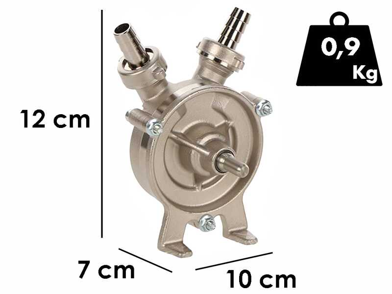 Rover Novax Drill 14 - Pompa da travaso per trapano in lega antiossidante