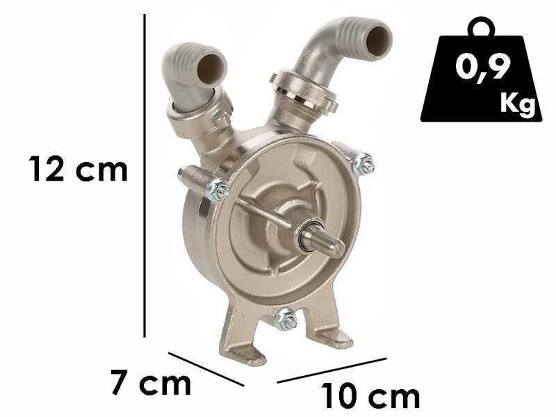 Rover Novax Drill 20 - Pompa da travaso per trapano in lega antiossidante