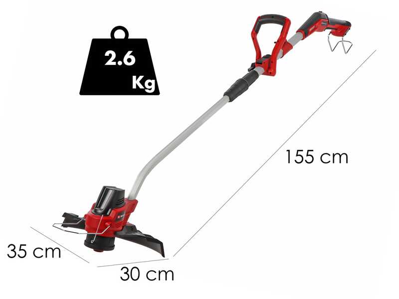 Einhell GE-CT 18/33 Li - Tagliabordi a batteria - 18V/5.2Ah