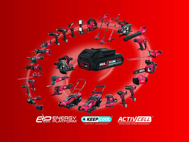 PROMO - SKIL 0230CA - Tagliabordi a batteria  20V 2Ah