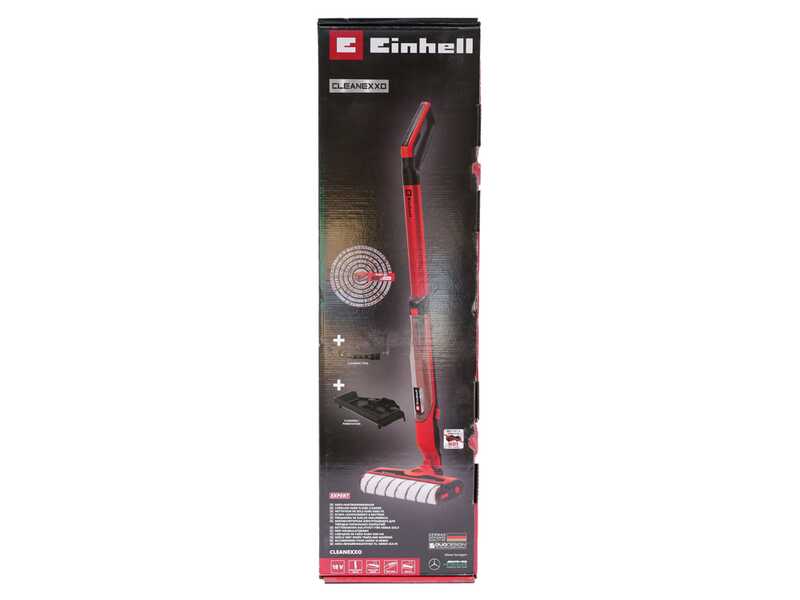 Einhell CLEANEXXO - Lavapavimenti a batteria 3 in 1: lava, asciuga e aspira