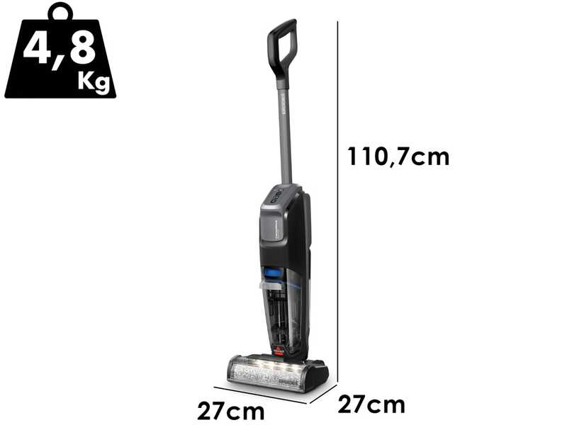 Bissel CrossWave OmniFind Select - Lavapavimenti 3in1 lava, asciuga e aspira - 25.9V