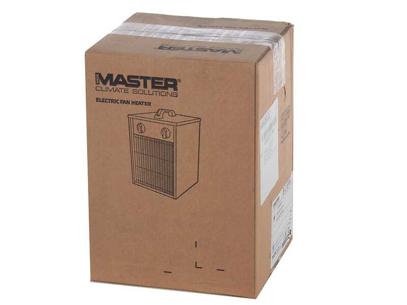 Master B 2IT - Generatore di aria calda elettrico con ventilatore - 2 kw