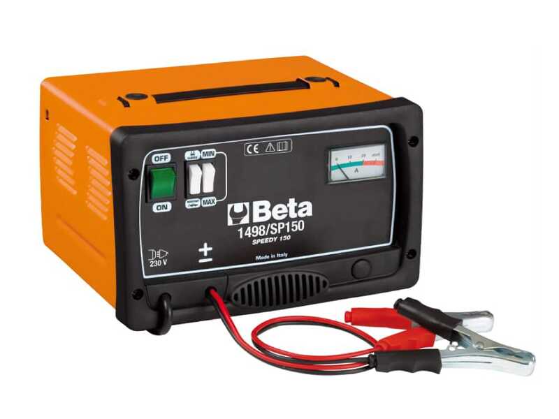 Beta 1498/SP150 - Caricabatterie e avviatore portatile - 12V - Monofase