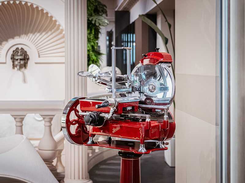 Berkel B2 Rossa - Affettatrice a volano - Lama in acciaio cromato da 265 mm