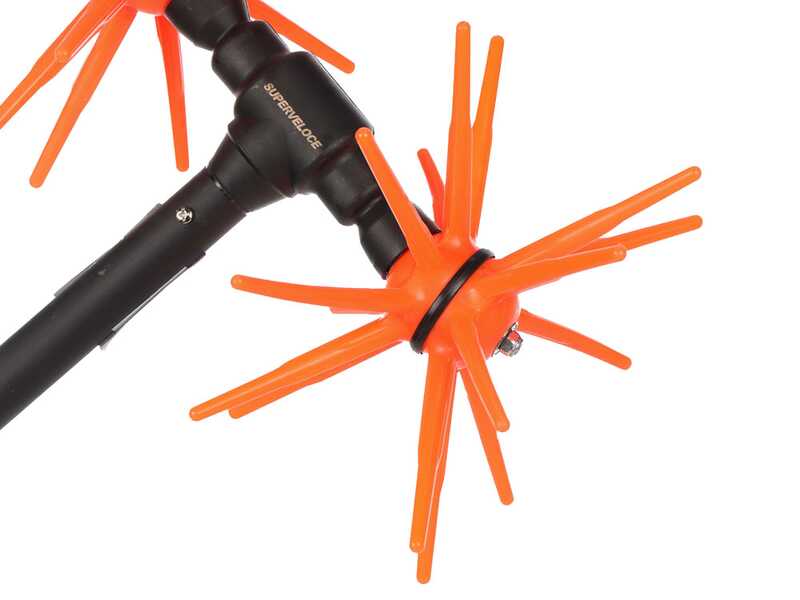 Ripartrak Superveloce X.4 FX - Abbacchiatore elettrico - Asta carbonio 2.4 mt - Motore brushless