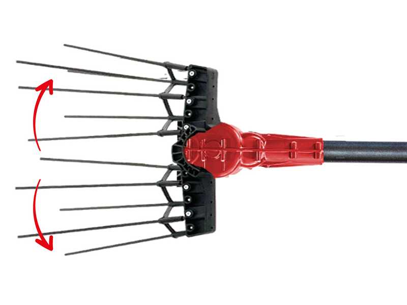 Aima Twigo Cordless - Abbacchiatore elettrico 195/300cm a batteria a litio 3x 21V 5.2Ah - Asta telescopica in alluminio