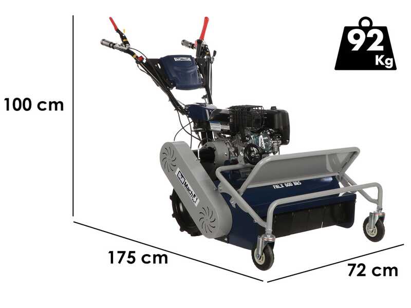 BullMach FALX 600 B&amp;S - Trinciaerba a martelli - B&amp;S CR950