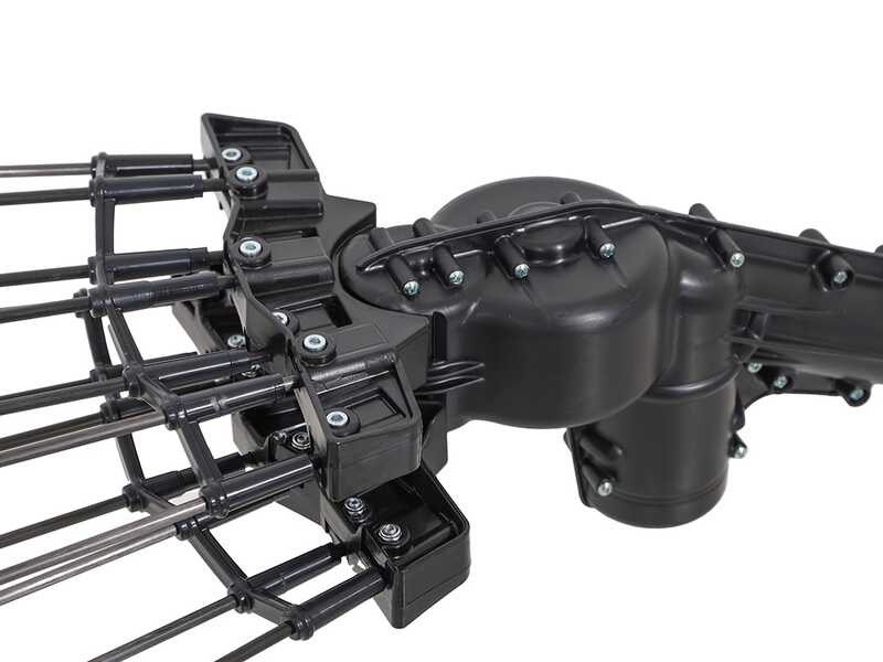 Aima Twist Plus Cordless - Abbacchiatore elettrico a batteria - Asta telescopica in alluminio - 195-300cm - 2 x 21V 5.2Ah