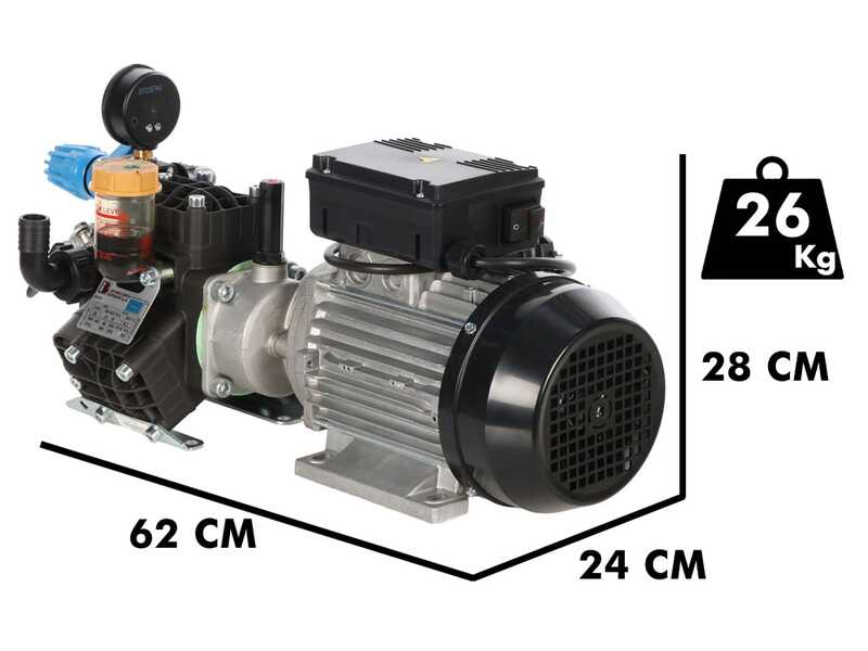 Bertolini Pumps PA 330.1 VF - Motopompa elettrica per irrorazione