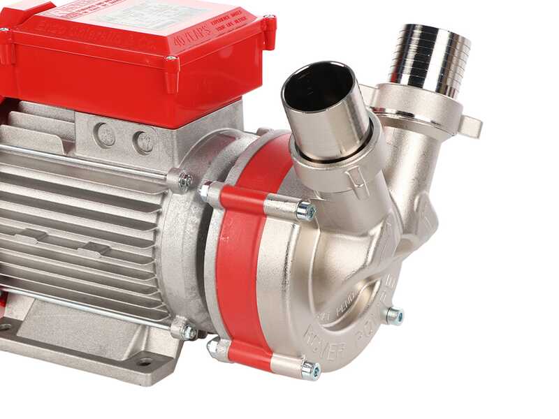 Rover Novax 50 T - Pompa elettrica da travaso in lega antiossidante - Trifase - 400V