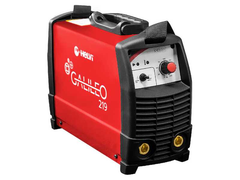 OUTLET - PICCOLI DIFETTI ESTETICI - Helvi Galileo 219 - Saldatrice Inverter (MMA/TIG LIFT) + Borsa, corrente continua (DC)