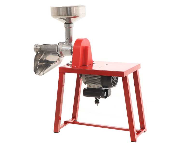 OUTLET - DIFETTI ESTETICI - Palumbo Pavi LC INOX - Passapomodoro elettrico a motore elettrico su banco - 600W