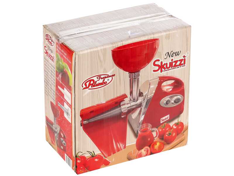 OUTLET - PICCOLI DIFETTI ESTETICI - Palumbo Pavi SKUIZZI - Tritacarne multifunzione - Passapomodoro - 600W