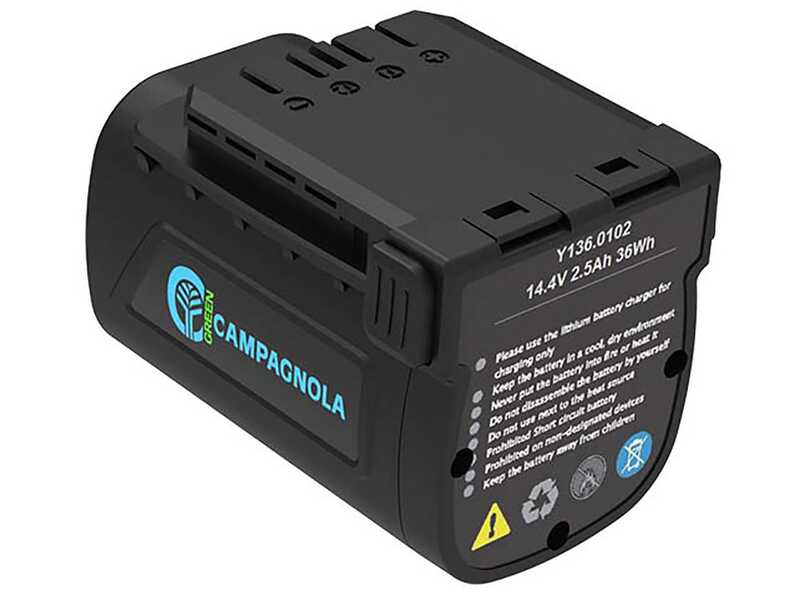 Campagnola FURY XM  - Potatore manuale a batteria - 2x 14.4V 2.5Ah