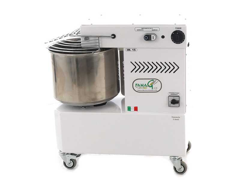OUTLET - PICCOLI DIFETTI ESTETICI - Famag IM 15/230 1 Velocit&agrave; - Impastatrice a spirale 12 Kg