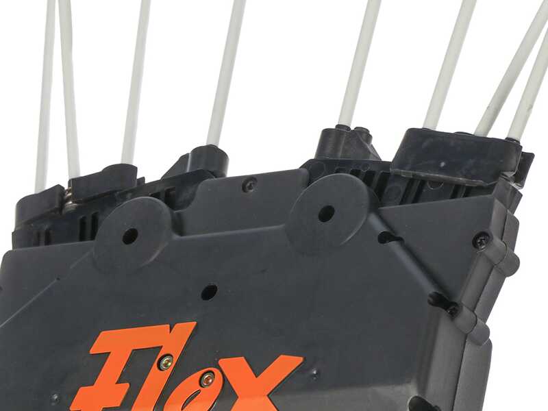 Oliviero Flex-PPF12 Premium - Abbacchiatore elettrico a batteria - Asta in carbonio fissa 250 cm