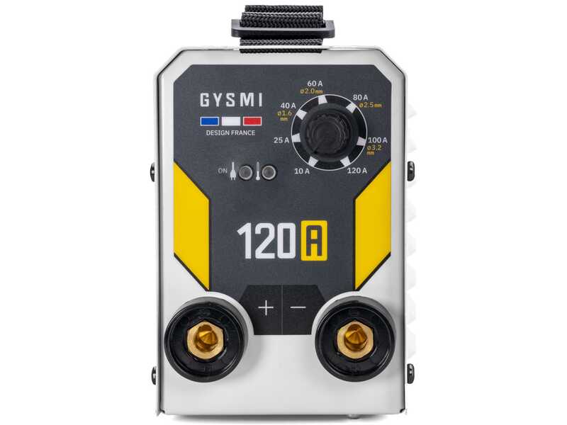 Gys Gysmi 120A - Saldatrice Inverter (MMA) - Kit valigetta - Corrente continua (DC)