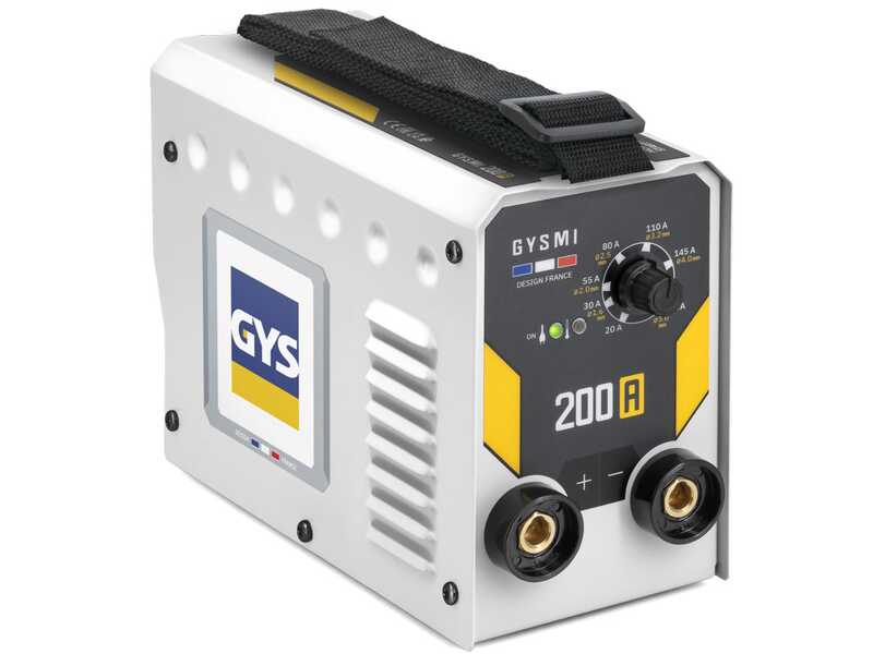 Gys Gysmi 200A - Saldatrice Inverter (MMA) - Kit valigetta - Corrente continua (DC)
