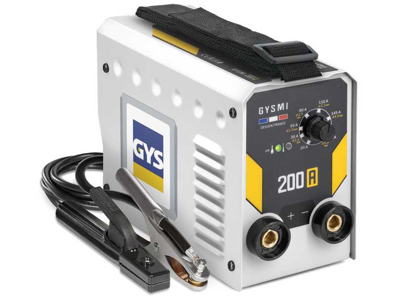 Gys Gysmi 200A - Saldatrice Inverter (MMA) - Kit valigetta - Corrente continua (DC)