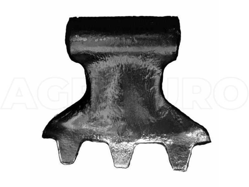 Mazza dentata di ricambio per trinciatrice AgriEuro serie PS, PF, MS, MF