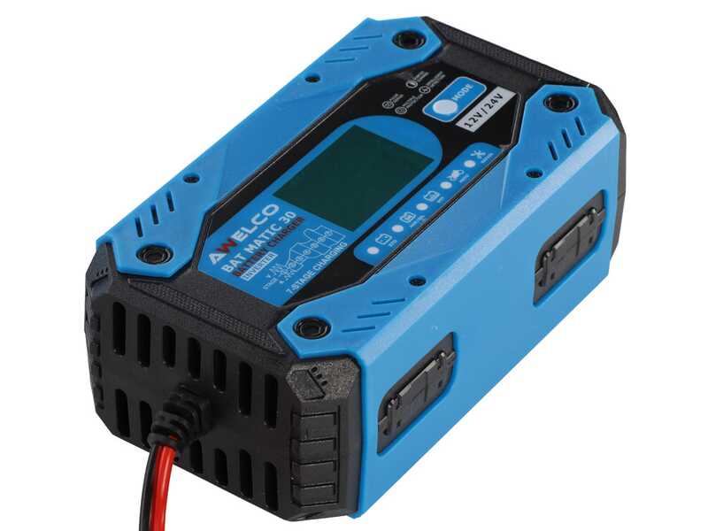 Awelco BAT MATIC 30 - Caricabatterie e mantenitore di carica - 12/24V
