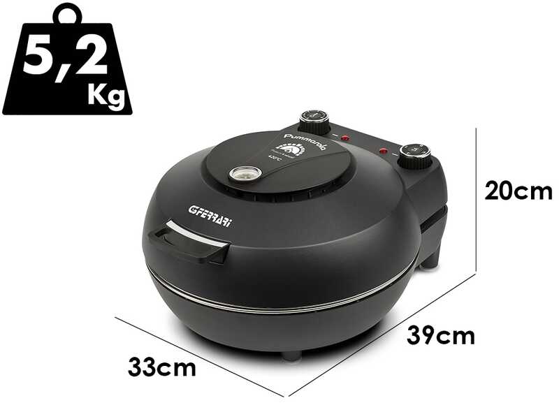 G3 Ferrari Pummarola - Forno elettrico per pizza - Pietra refrattaria