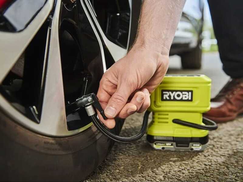 Ryobi RPI18-0 - Compressore a batteria portatile - 18V - 4Ah