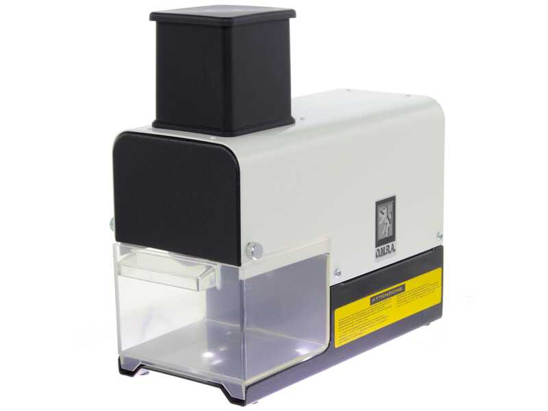 New O.M.R.A. OM-2925-BI - Grattugia elettrica da tavolo con rullo estraibile - 200W