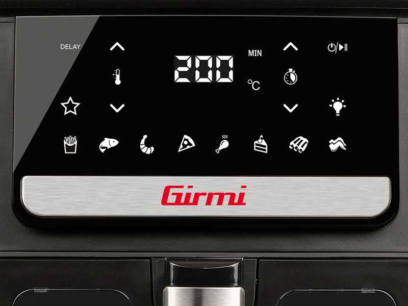 Girmi FG84 EcoFrit Crisp - Friggitrice ad aria 6.5L