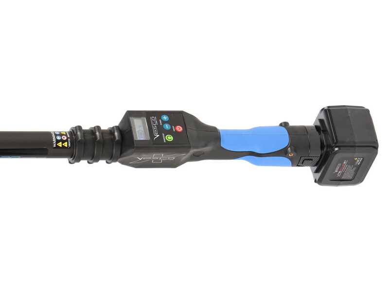 VESCO GALAXY XR21T.1 CARBON - Abbacchiatore con batteria a litio - Asta telescopica in carbonio 210-320 cm - 2x 21.6V 4.5Ah