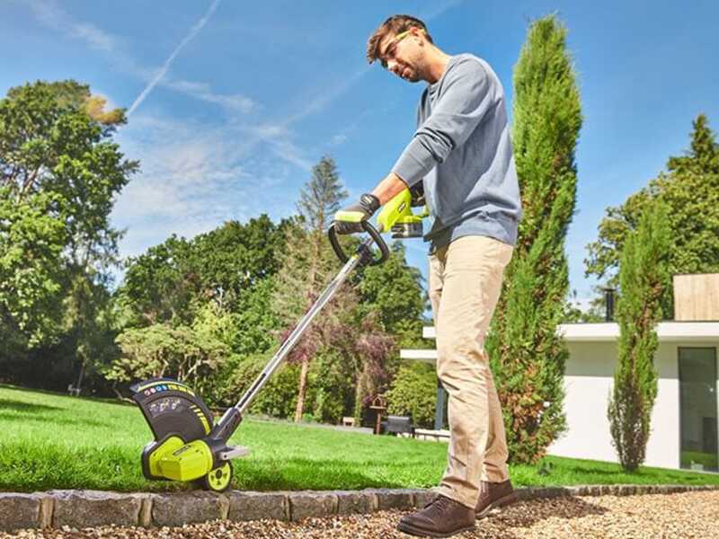 Ryobi RY18LT33A-0 - Tagliabordi a batteria - 18V - 2Ah