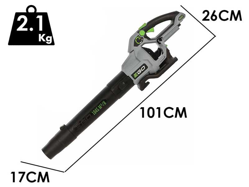 EGO LB6150E - Soffiatore a batteria - 56V - SENZA BATTERIE E CARICABATTERIE