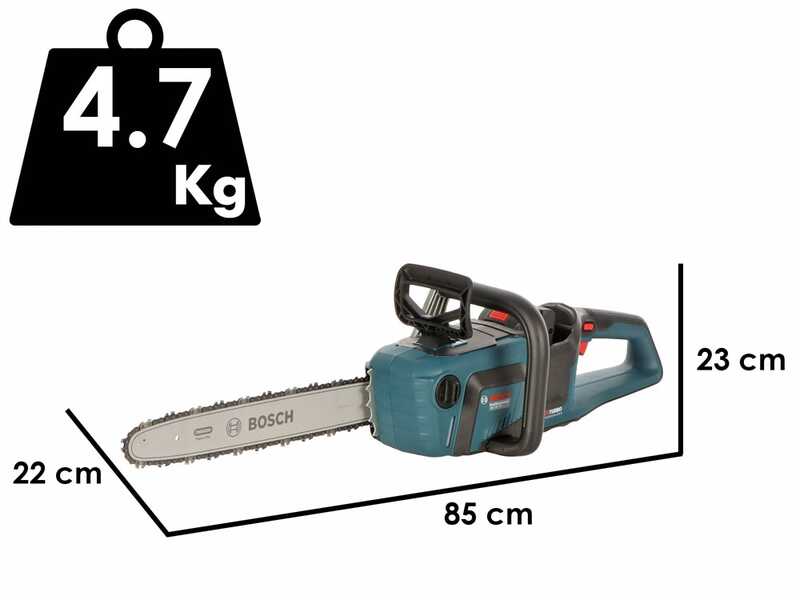 Bosch Professional BITURBO GKE 18V-40 - Elettrosega a batteria - 18V 5.5Ah - Lama da 40cm