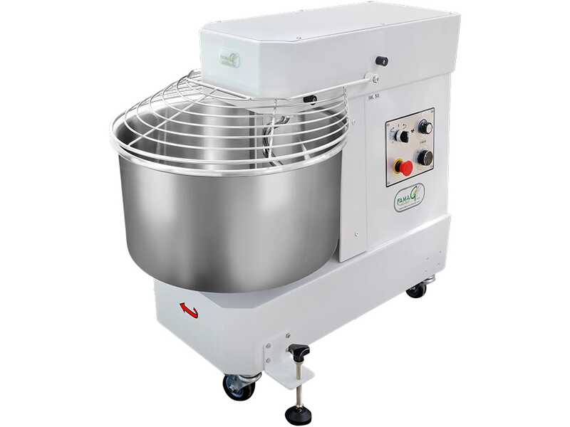 Famag IM 50/230 10 Velocit&agrave; HH - Impastatrice a spirale 50 Kg ad alta idratazione