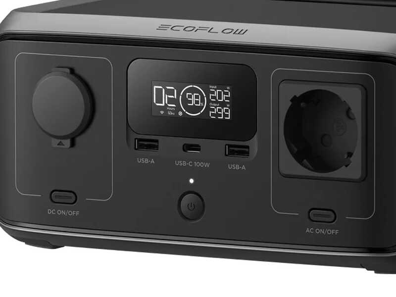 EcoFlow River 3 - Power Station Batteria Portatile - 300W - 245 Wh/19.2V