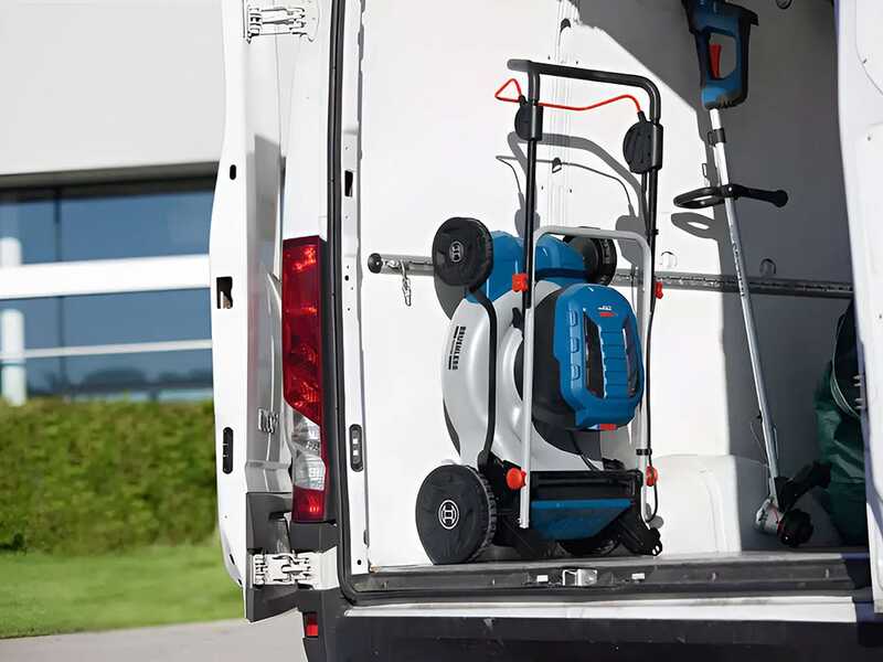 Bosch Professional GRA 18V2-46 - Tagliaerba a batteria - 2x18V 12Ah - Taglio 46 cm