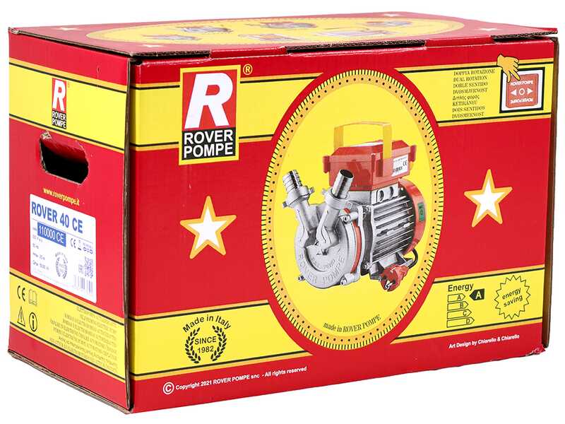 Rover 40 CE - Pompa elettrica da travaso in bronzo - Monofase - 230V