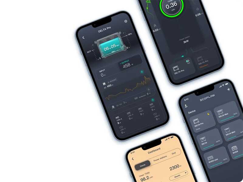 EcoFlow Delta 3 Plus - Batteria PowerStation Portatile - 1800W - 1024 Wh/51.2V