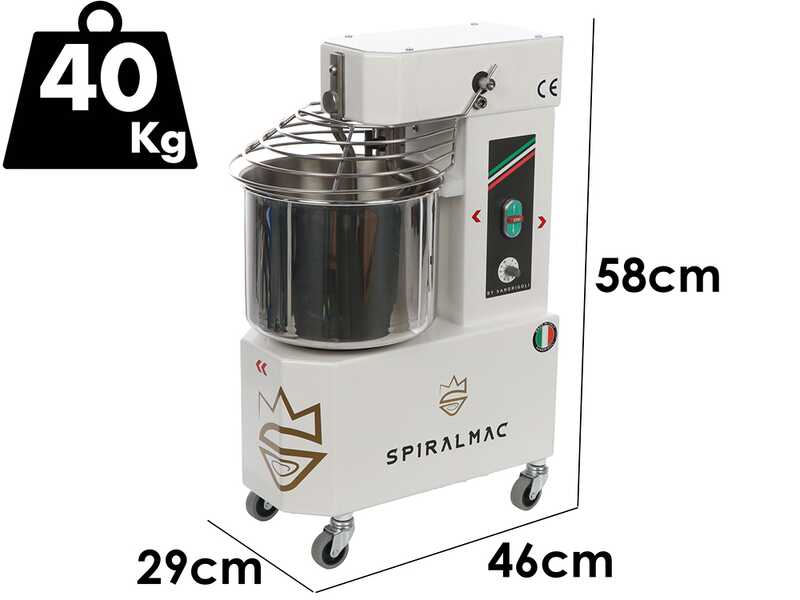 Spiralmac SV8 Royal Queen - Impastatrice a spirale - 10 velocit&agrave; - Capacit&agrave; 8kg