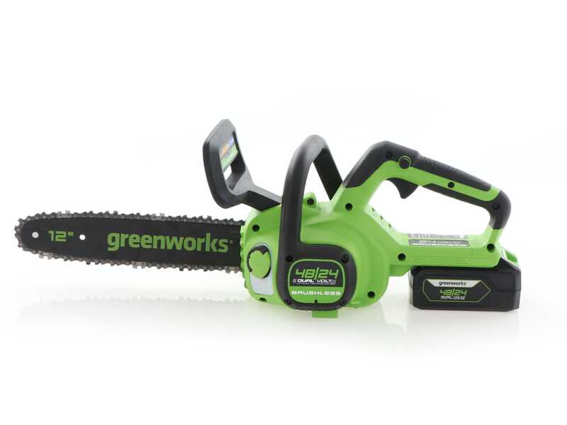 Greenworks GD24CS30 - Elettrosega a batteria 24V 8Ah - Lama da 30cm