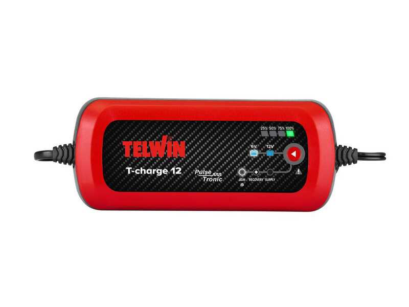 TELWIN T-CHARGE 12 - Caricabatterie mantenitore automatico