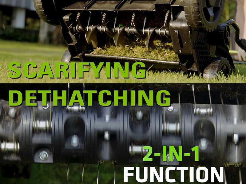 Greenworks GD48SC36 - Arieggiatore a batteria  - 48V 5Ah