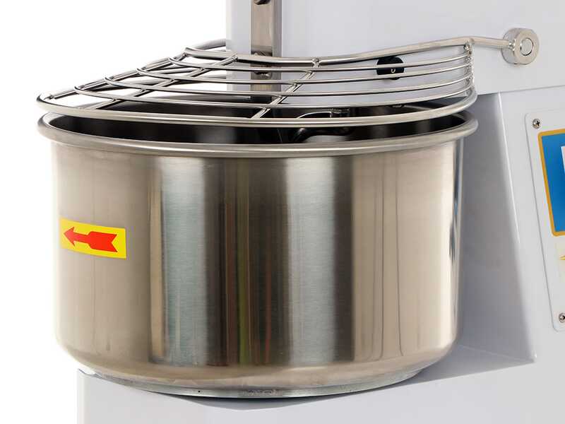 OUTLET - UTILIZZATO PER PROVA - Euromech ETF 20 2v - Impastatrice a spirale capacit&agrave; 18Kg  - Trifase due velocit&agrave;