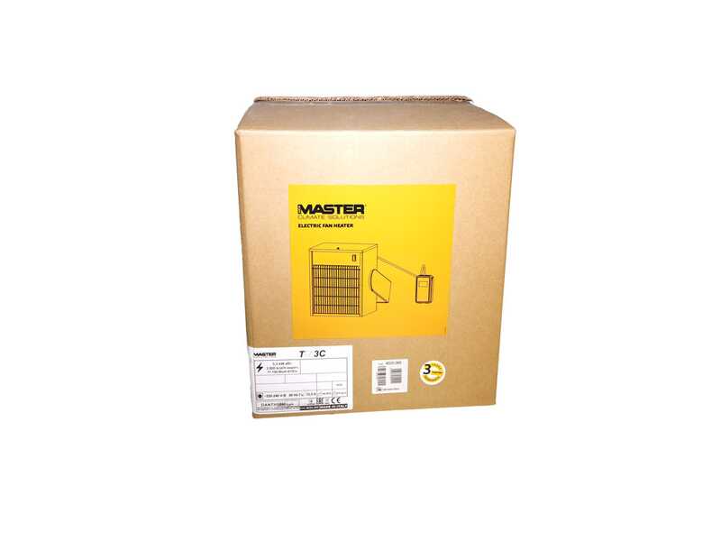 Master TR 3D - Generatore di aria calda elettrico con ventilatore - 3.3 kw - Unit&agrave; di controllo remota